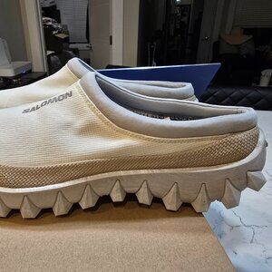 Salomon Mule Clog L47578900 Men Shoes Hiking Trail Slip-On SIZE 10 RARE NEW SNOW